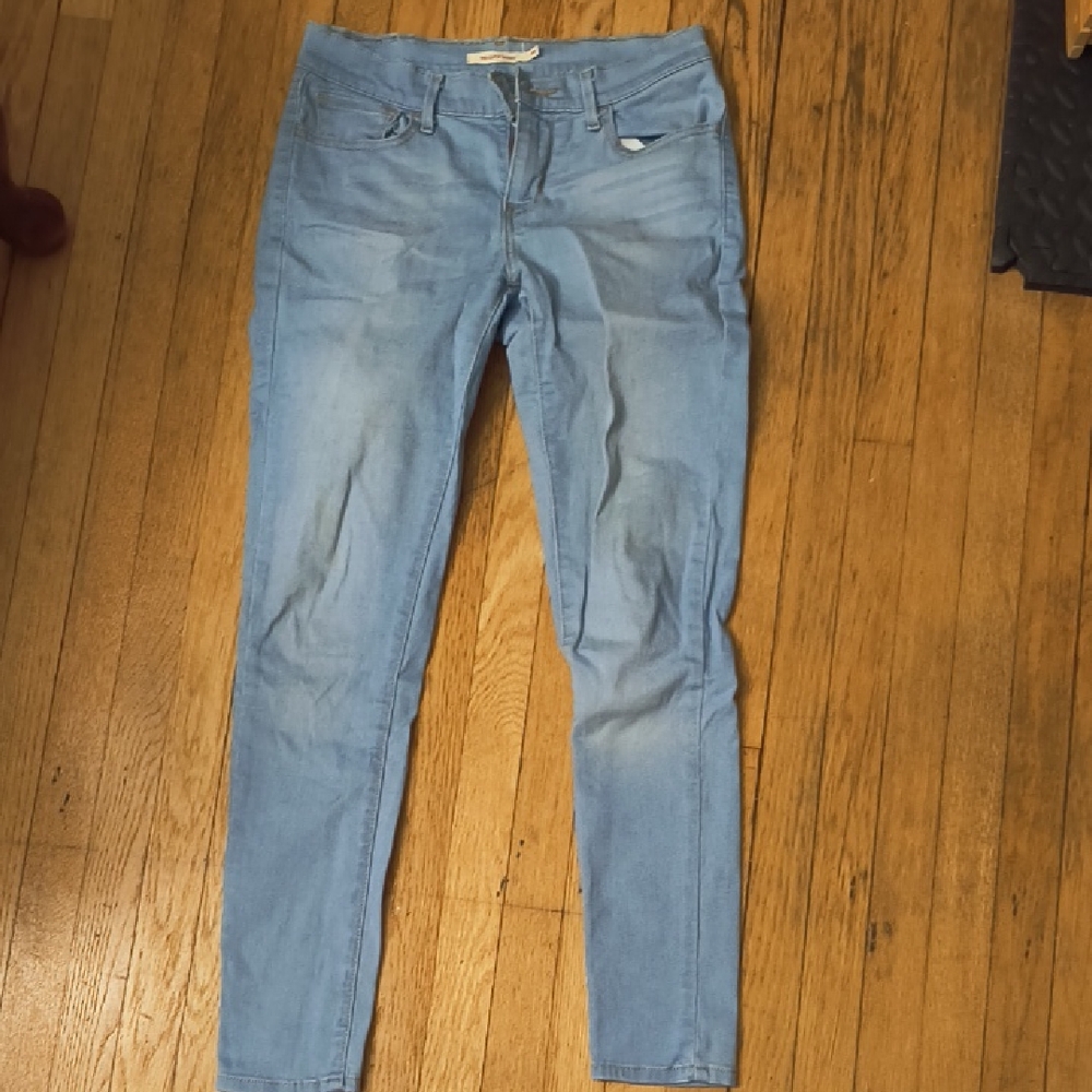 Levi's Light Blue Skinny Jeans